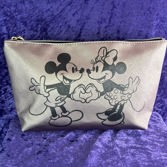 Disney Handbags - NWT Disney Mickey and Minnie Mouse Large Cosmetic Bag